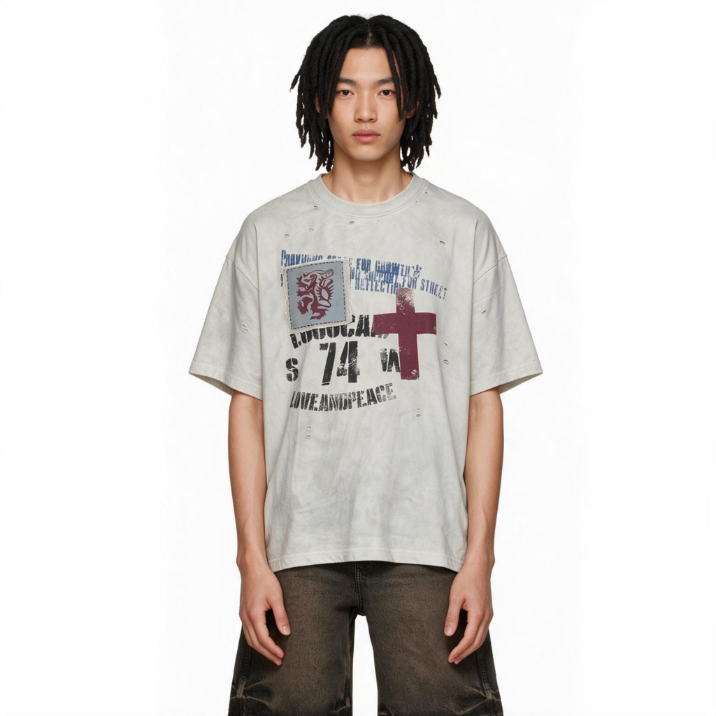 Vintage Washed White T-Shirt